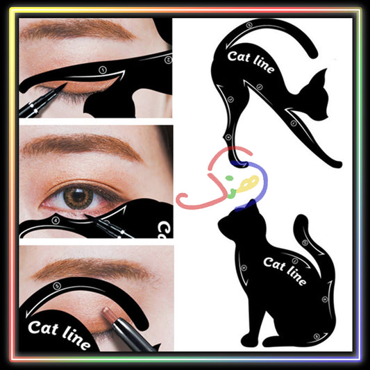 Cat Style Eyeliner Stencils