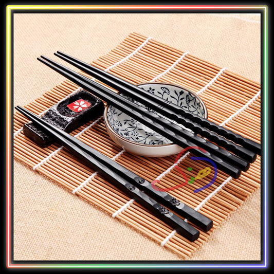 Chic Black Chopsticks