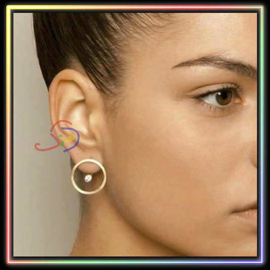 Rounded Beauty Ear-studs