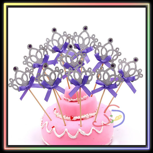 Crown Cupcake Toppers