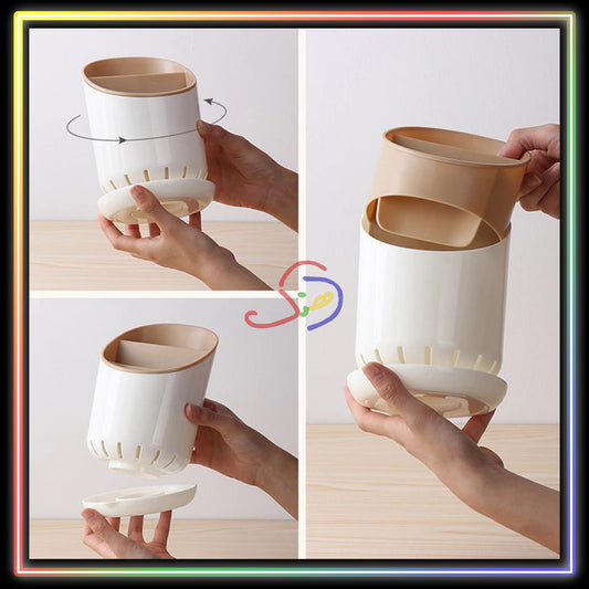 Cutlery Stand with Water Drainer