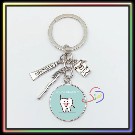 Dentist Keychain (Grow Healthy)