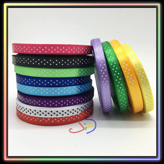 Polka Dots Ribbon (Satin)