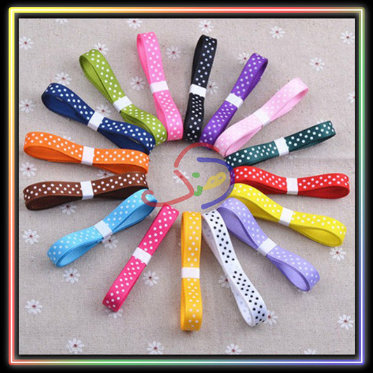 Polka Dots Ribbon (Satin)