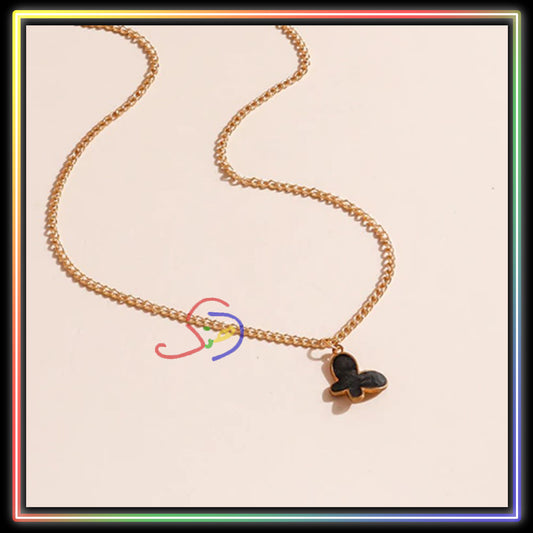 Korean Butterfly Necklace