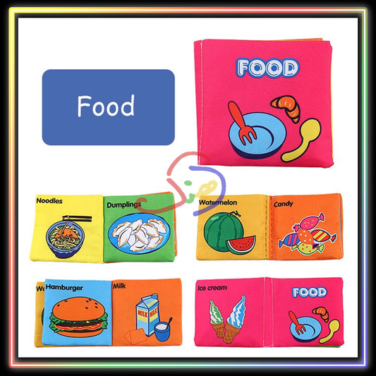 Soft Cloth Book (Food)