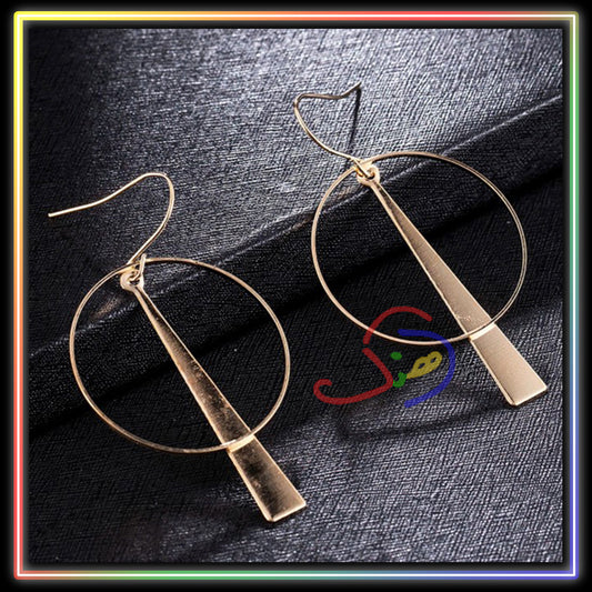 Geometric Hoop Earrings