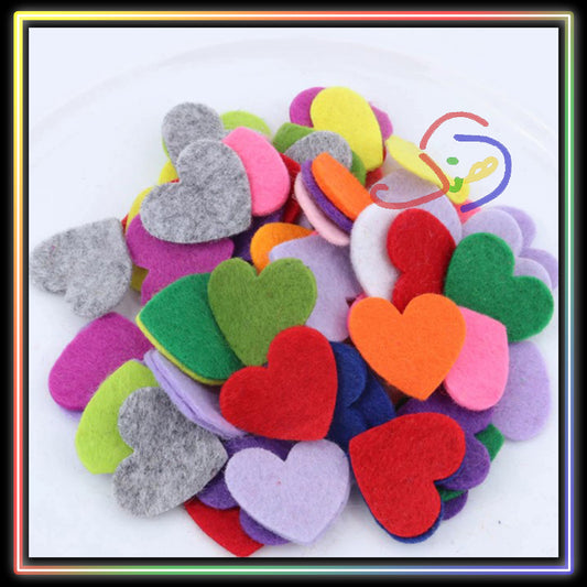 Felt Hearts (Small)