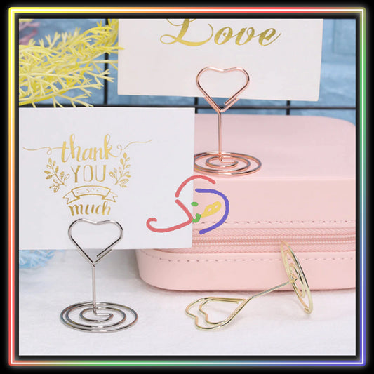 Metallic Photo/Card Holder