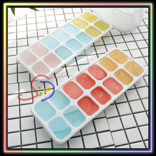 Ice Tray with Silicone Base
