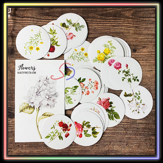 Japanese Floral Stickers