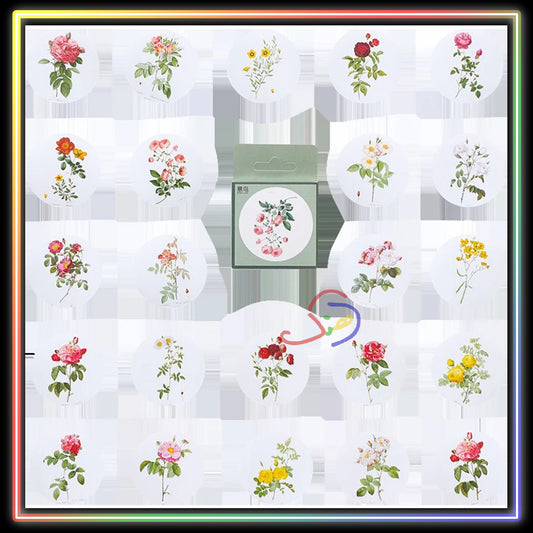 Japanese Floral Stickers