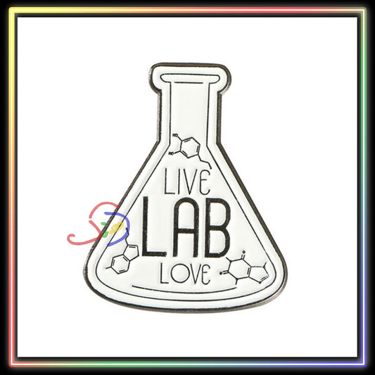 Lab Brooch Pin
