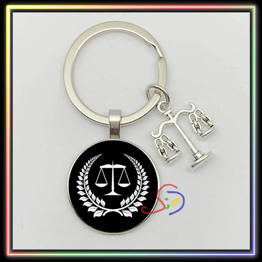 Lawyer/ Justice Keychain