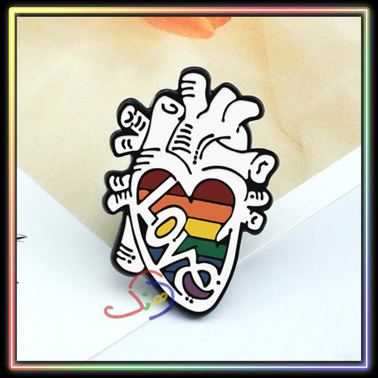 Love Heart Brooch