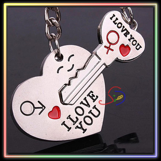 I Love You Keychain