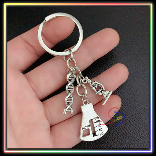 Microbiologist Keychain