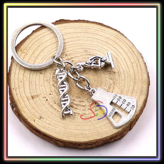 Microbiologist Keychain