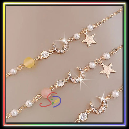 Delicate Moon Bracelet