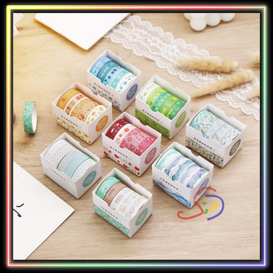 Retro Washi Tapes (Blues)