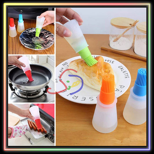 Silicone Oil Brush Bottle