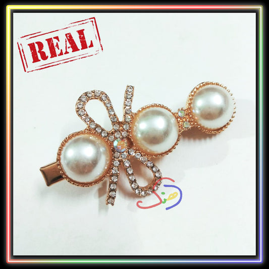 Big Pearls Hair Clip