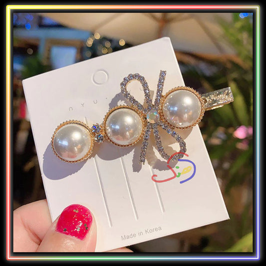 Big Pearls Hair Clip