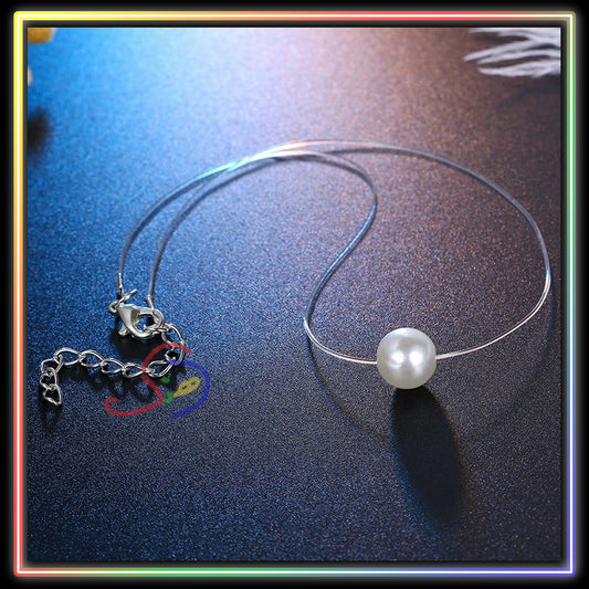 Pearl Necklace (Transparent)