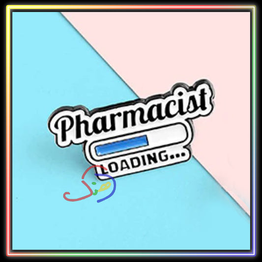 Pharmacist Loading Brooch