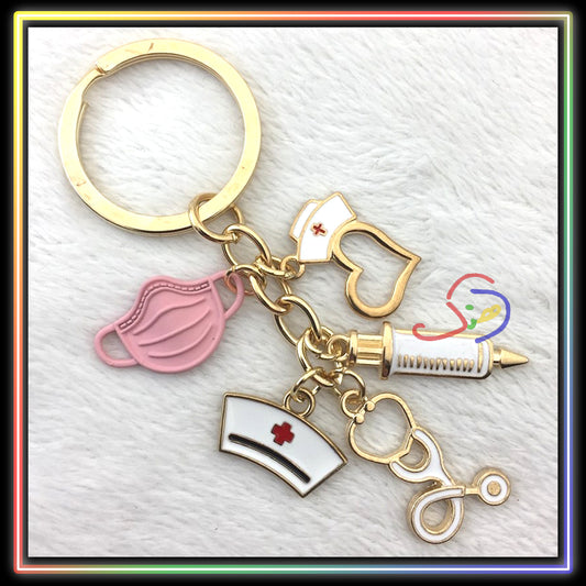 Pink Medical Charms