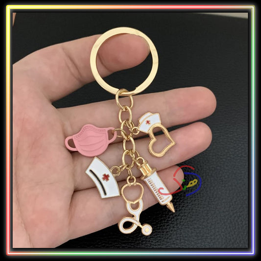 Pink Medical Charms