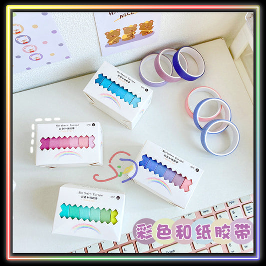 Rainbow Decorative Tapes