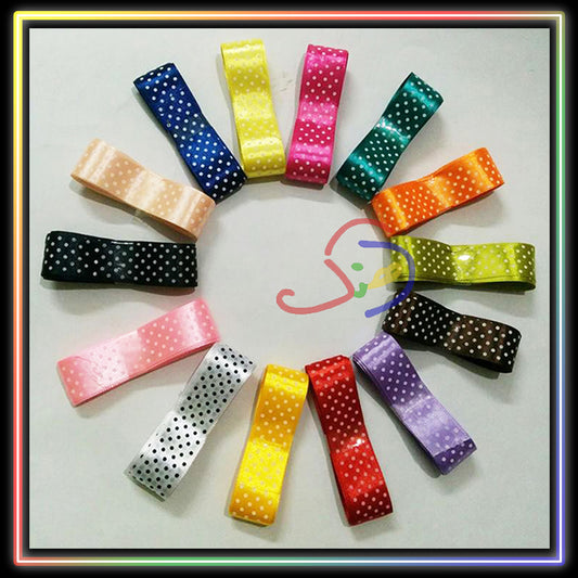 Polka Dots Ribbon (1 inch)