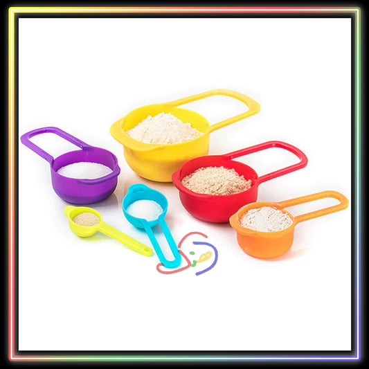 Rainbow Measuring Cups