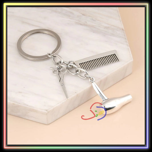 Hair Stylist Keychain