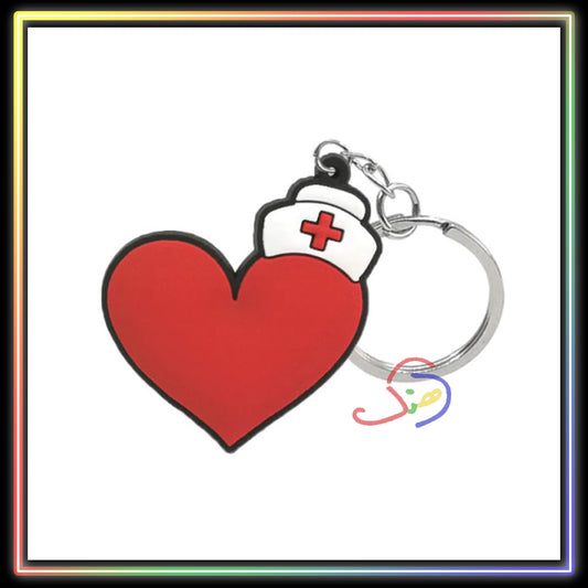 Cartoon Medical Keychain
