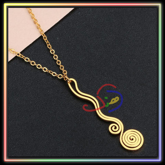 Spiral Pendant Chain