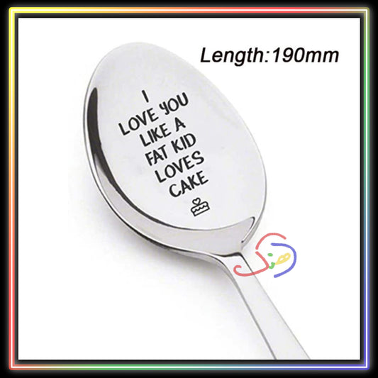 Unique Engraved Spoon