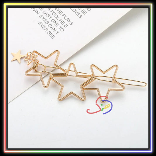 Hollow Star Hair Clip