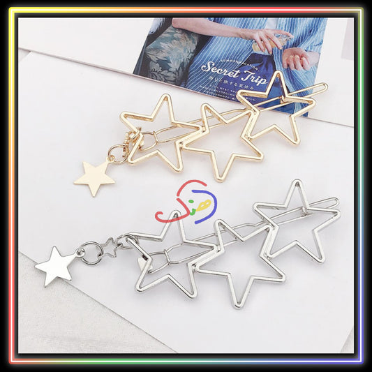 Hollow Star Hair Clip