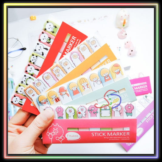 Kawaii Sticky Bookmarks