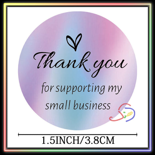 Thank you Stickers - Hologram
