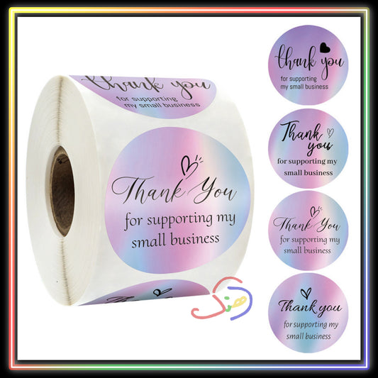 Thank you Stickers - Hologram