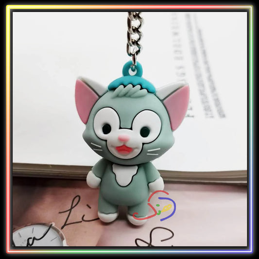 Silicone Tom Keychain