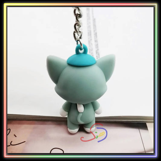 Silicone Tom Keychain