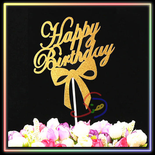 Happy Birthday Cake Topper