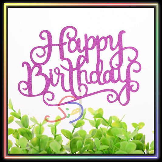 Happy Birthday Cake Toppers
