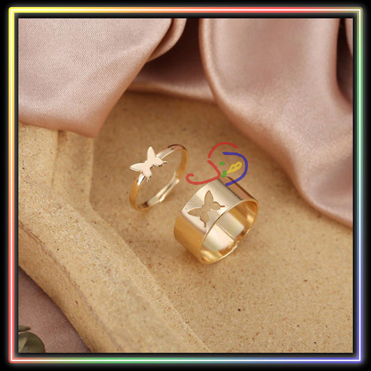 Twin Rings (Butterfly)